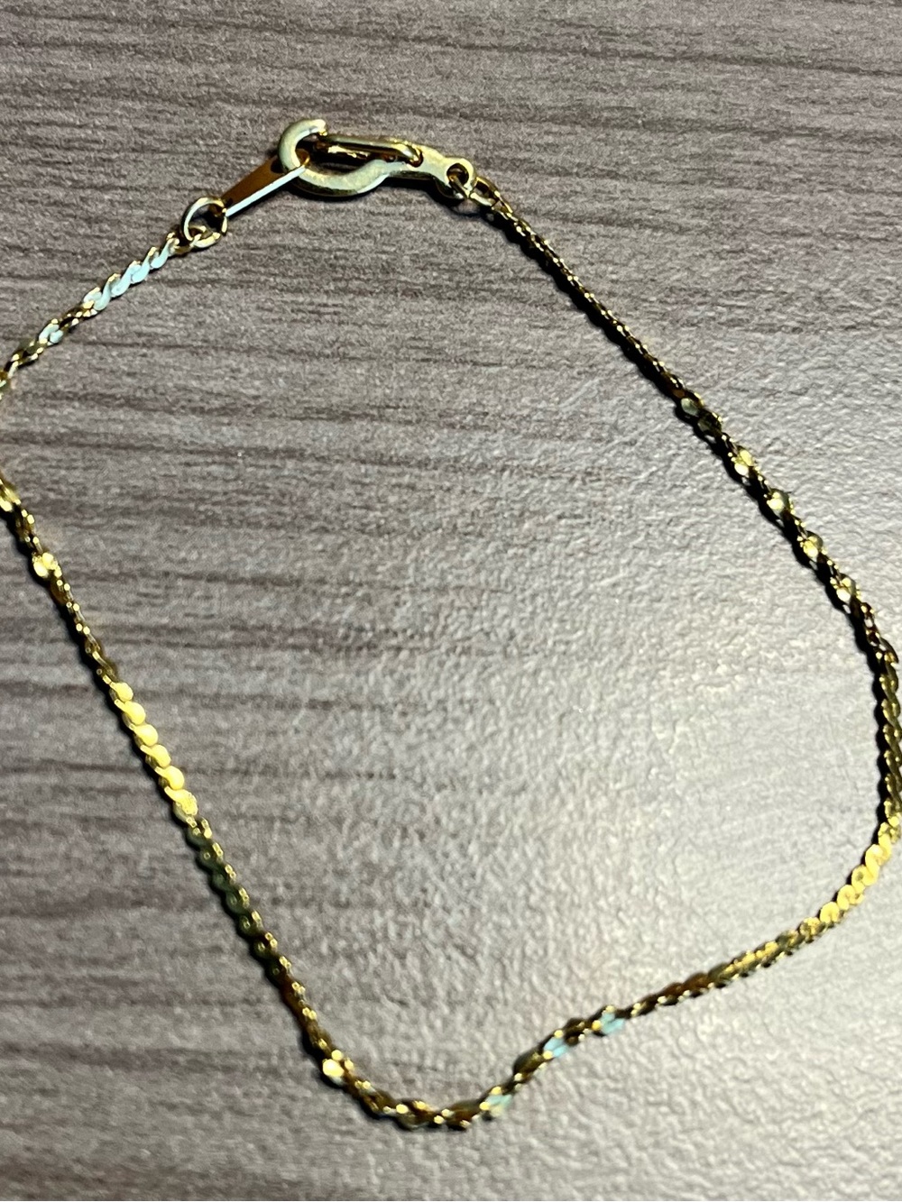 Gold Twisted Chain Bracelet - Women Jewelry